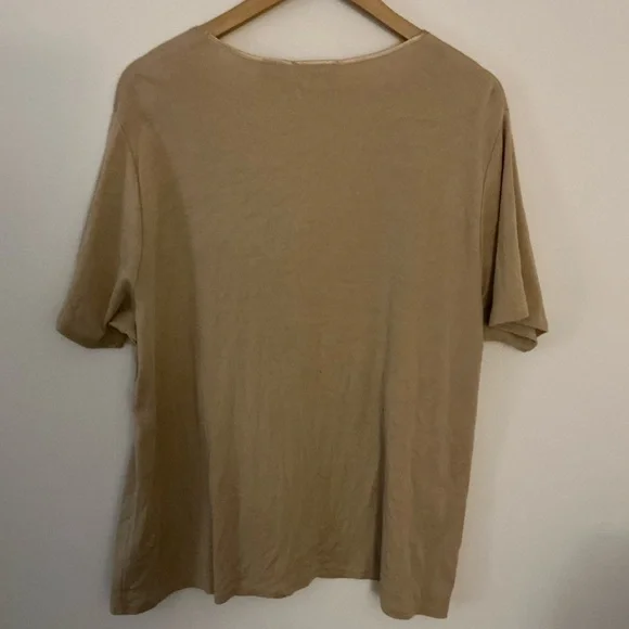 Worthington Beige Sleeveless Top - Picture 5 of 6